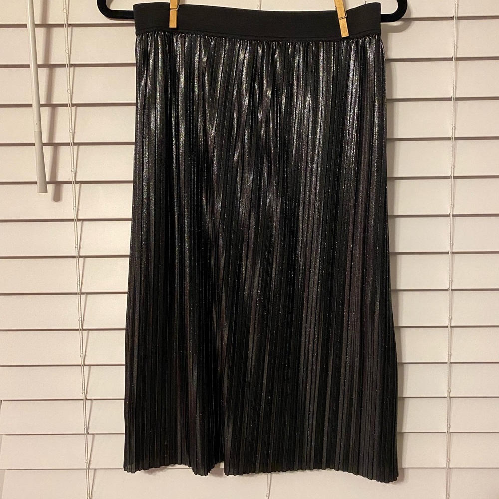 Shimmery pleased skirt